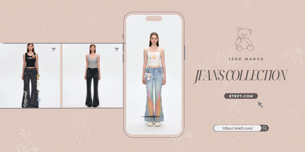 Quần Jeans 13DE Marzo: Cá Tính Pha Trộn Đáng Yêu