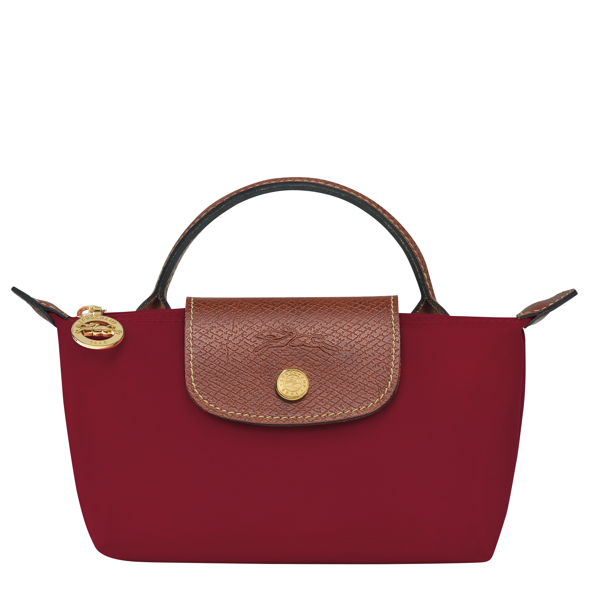 Maroon on sale longchamp bag