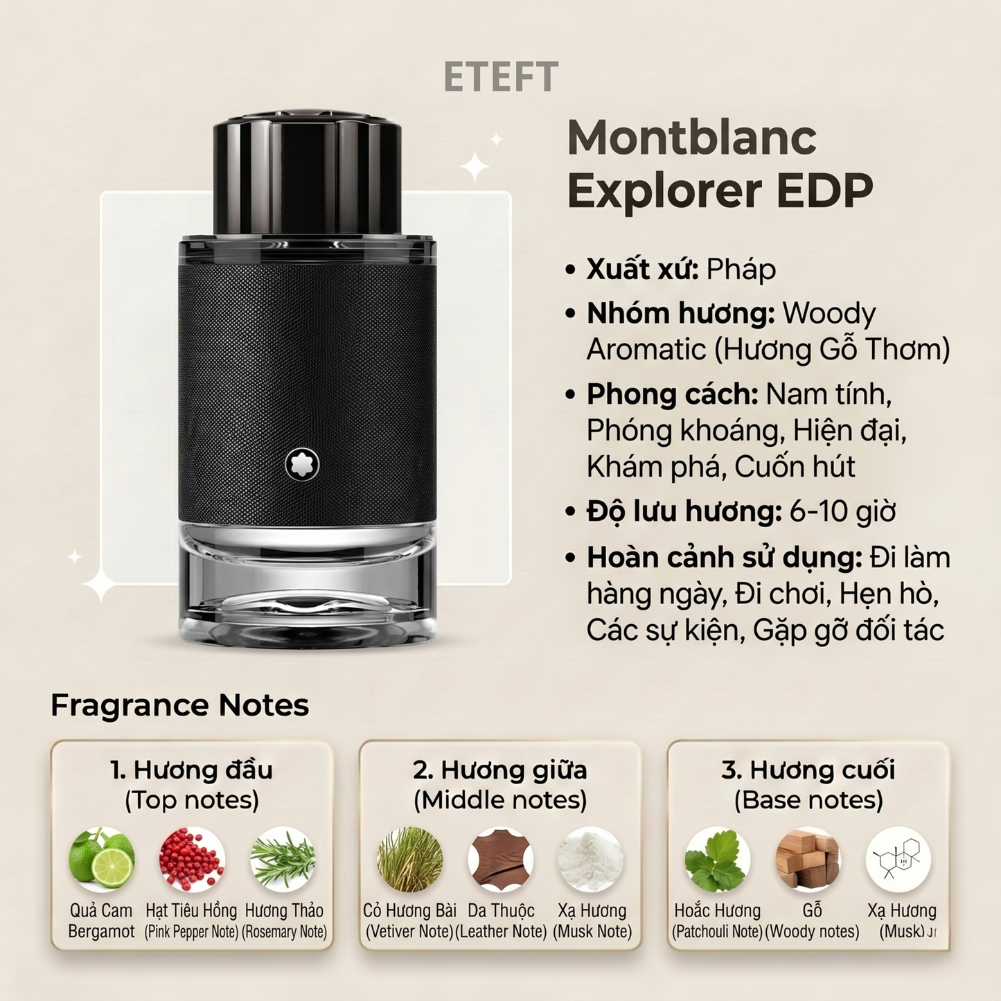 PERFUME MONTBLANC 01 (100ML)