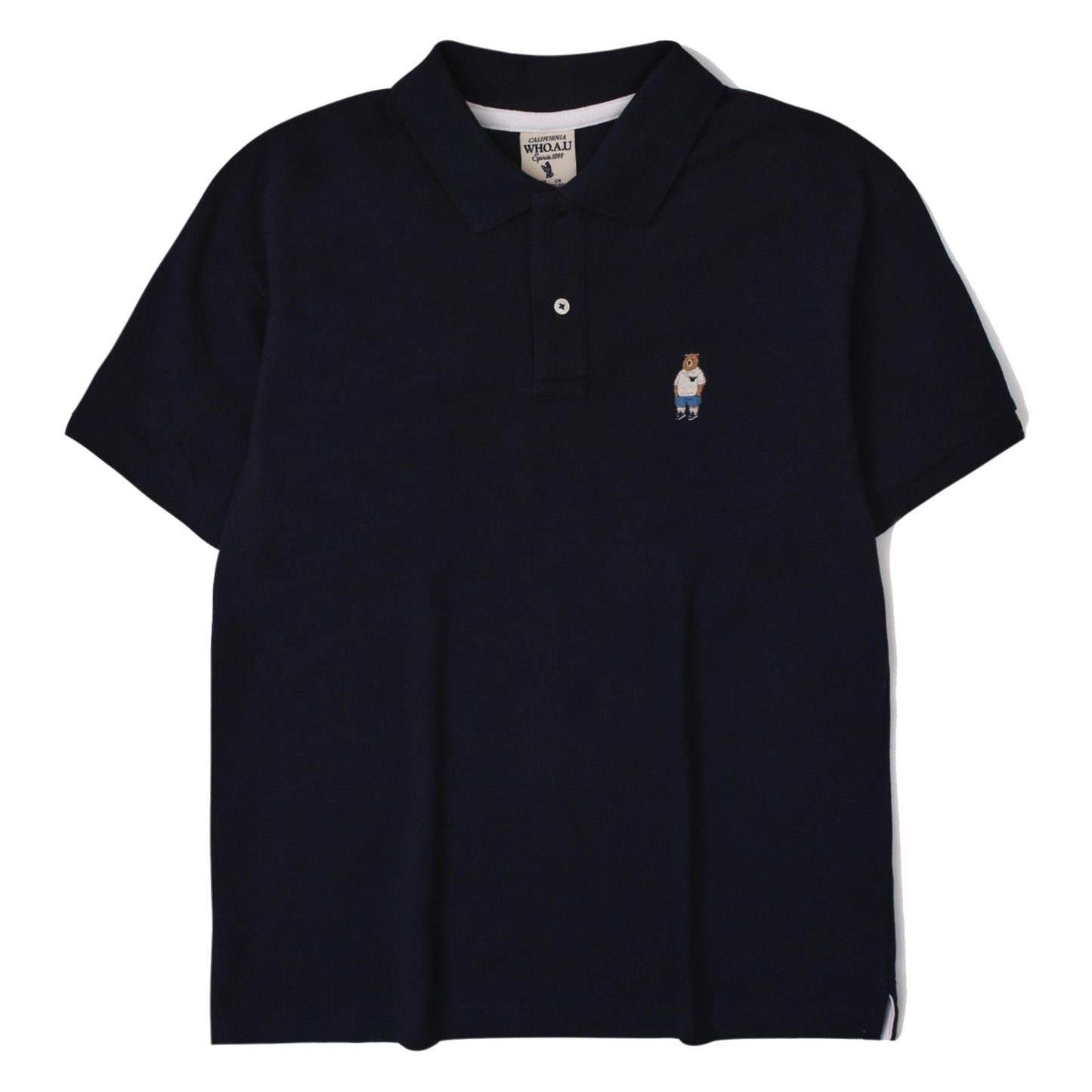 WHOAU POLO ( NAVY )