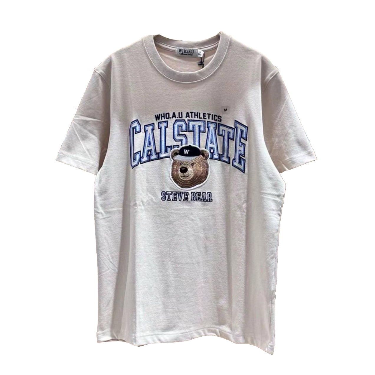 WHOAU T-SHIRT 04 (BEIGE)