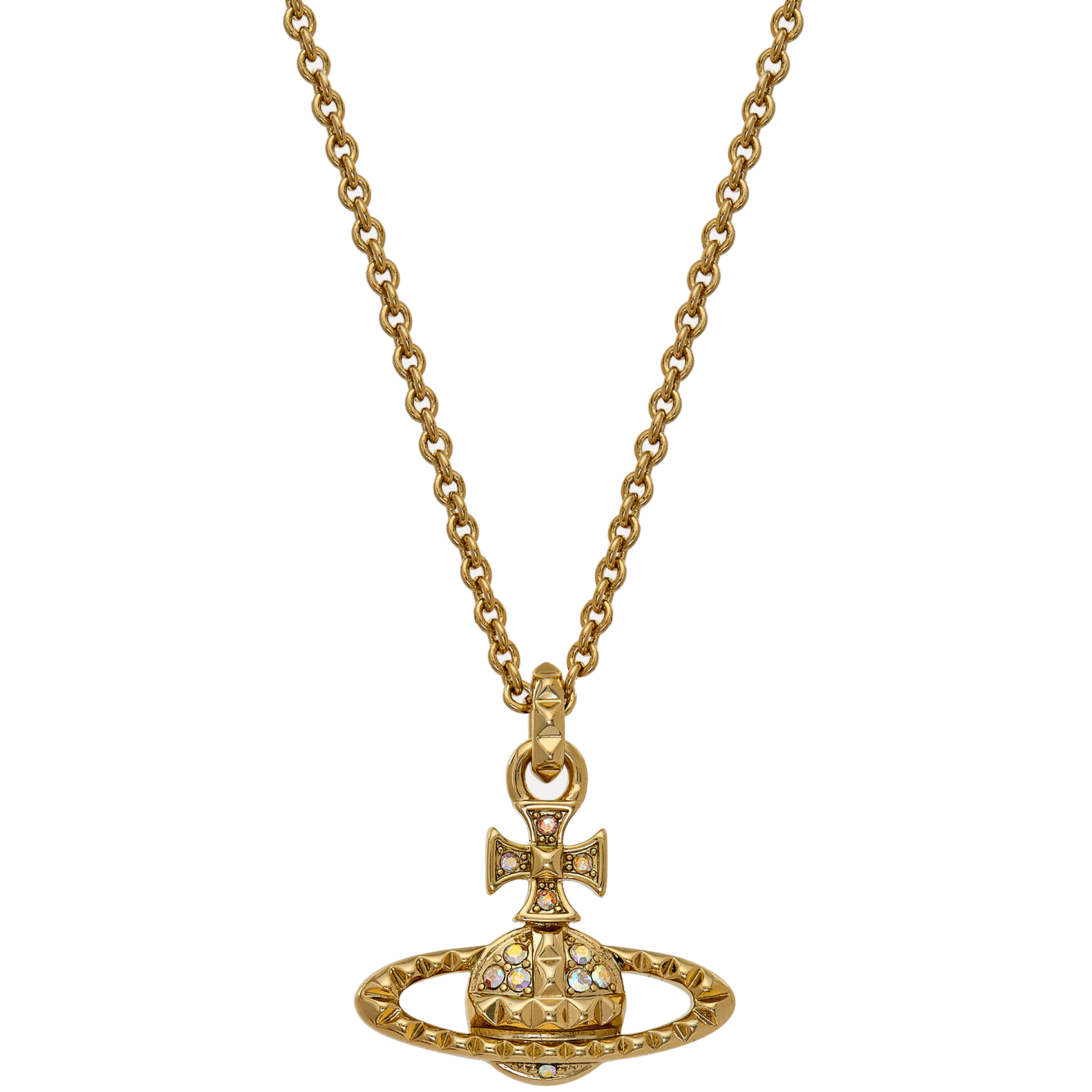 Vivienne westwood gold necklace on sale sale