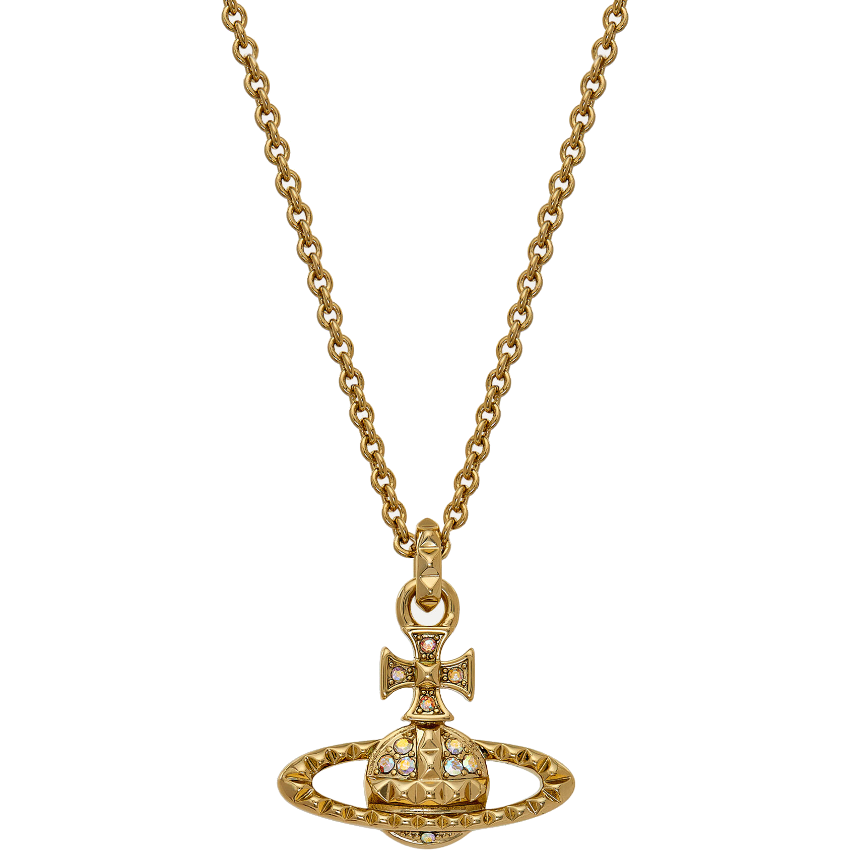 Vivienne westwood sales gold necklace sale