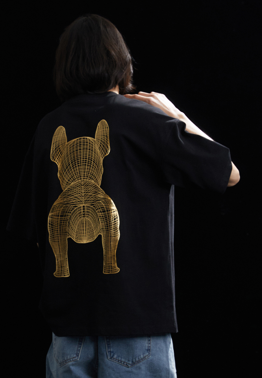 LIFE WORK T-SHIRT (GOLD)