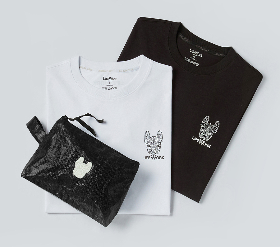 LIFE WORK T-SHIRT (SET)