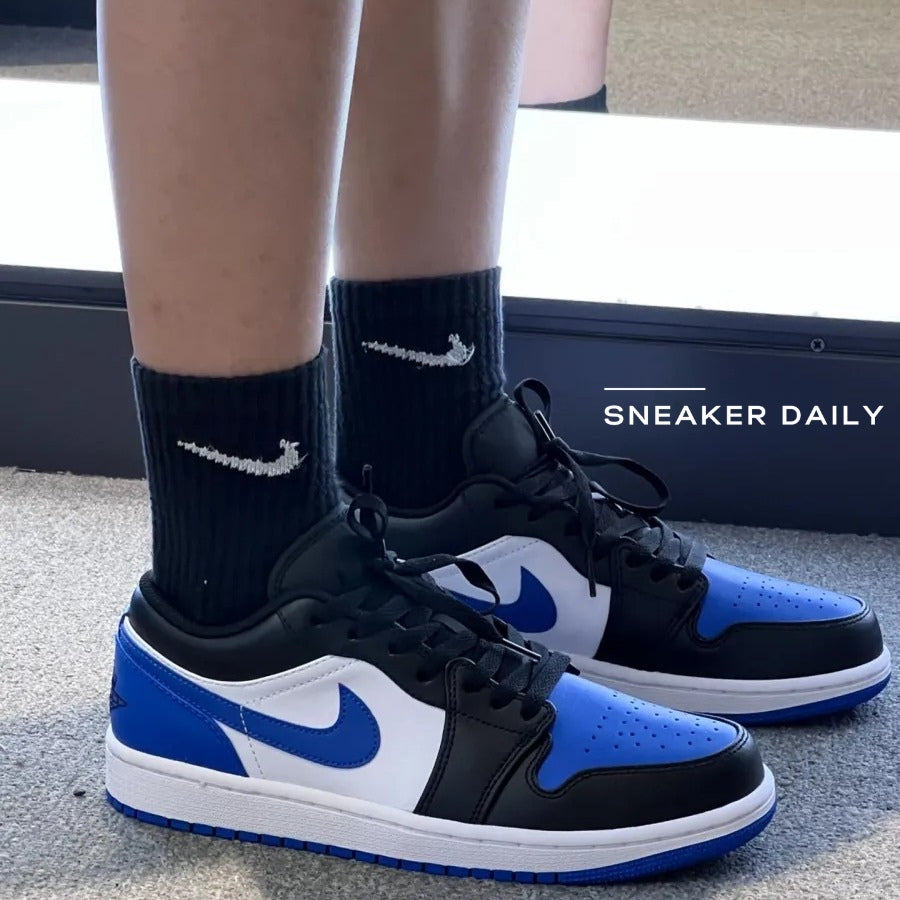 NIKE AIR JORDAN 1 LOW GS ALTERNATE ROYAL TOE