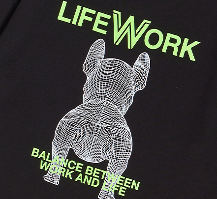 LIFE WORK T-SHIRT