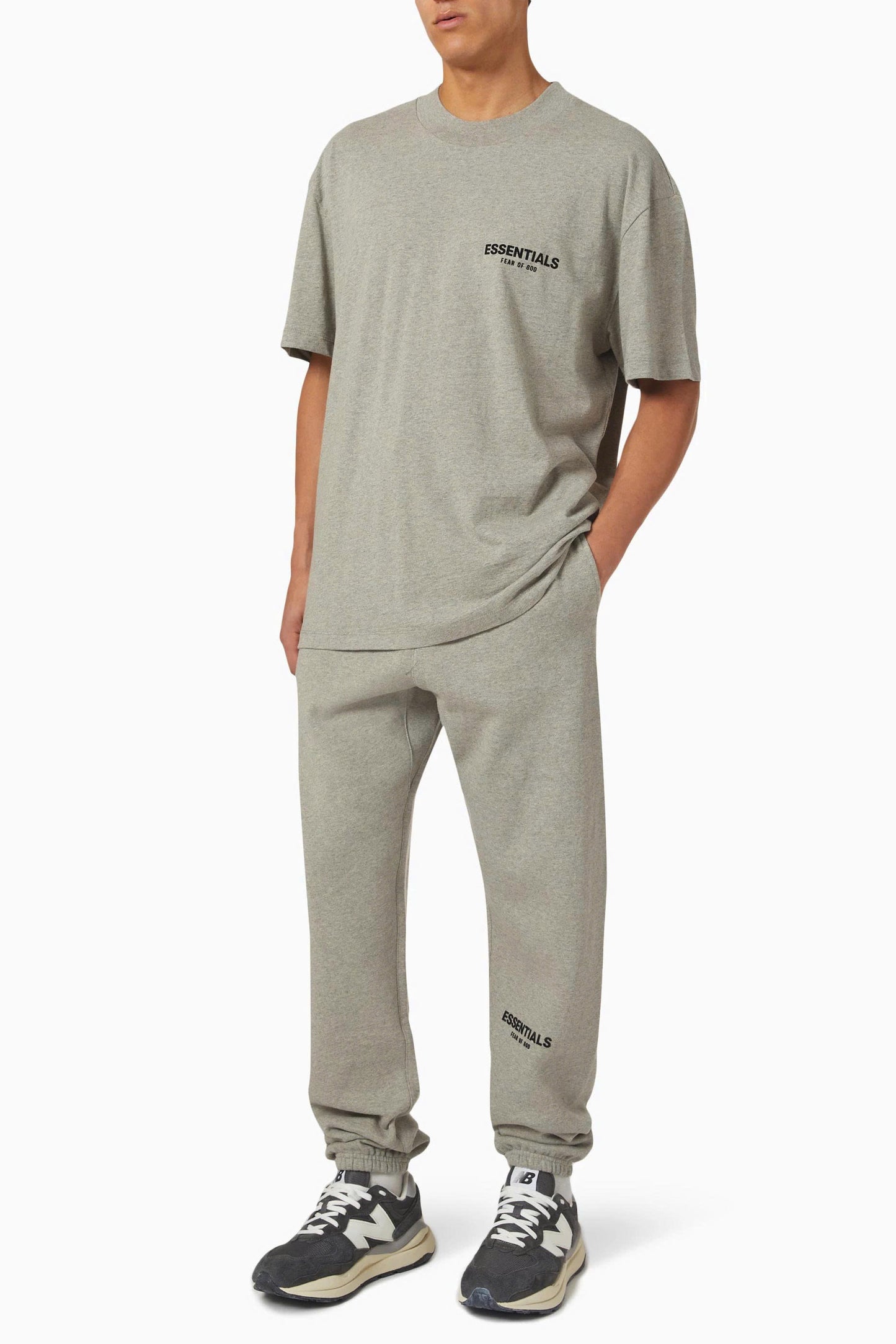 FOG ESSENTIALS T-SHIRT 03 (DARK OATMEAL)