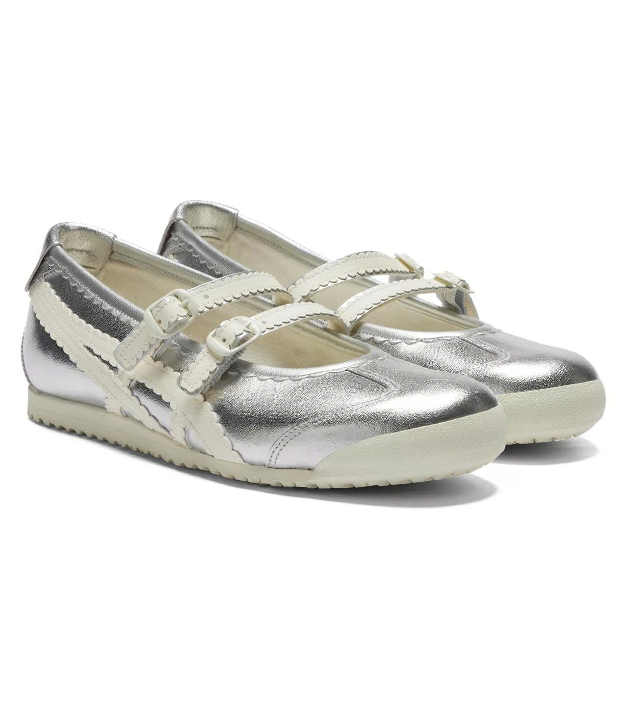 ONITSUKA TIGER THE MEXICO 66 TGRS SILVER CREAM