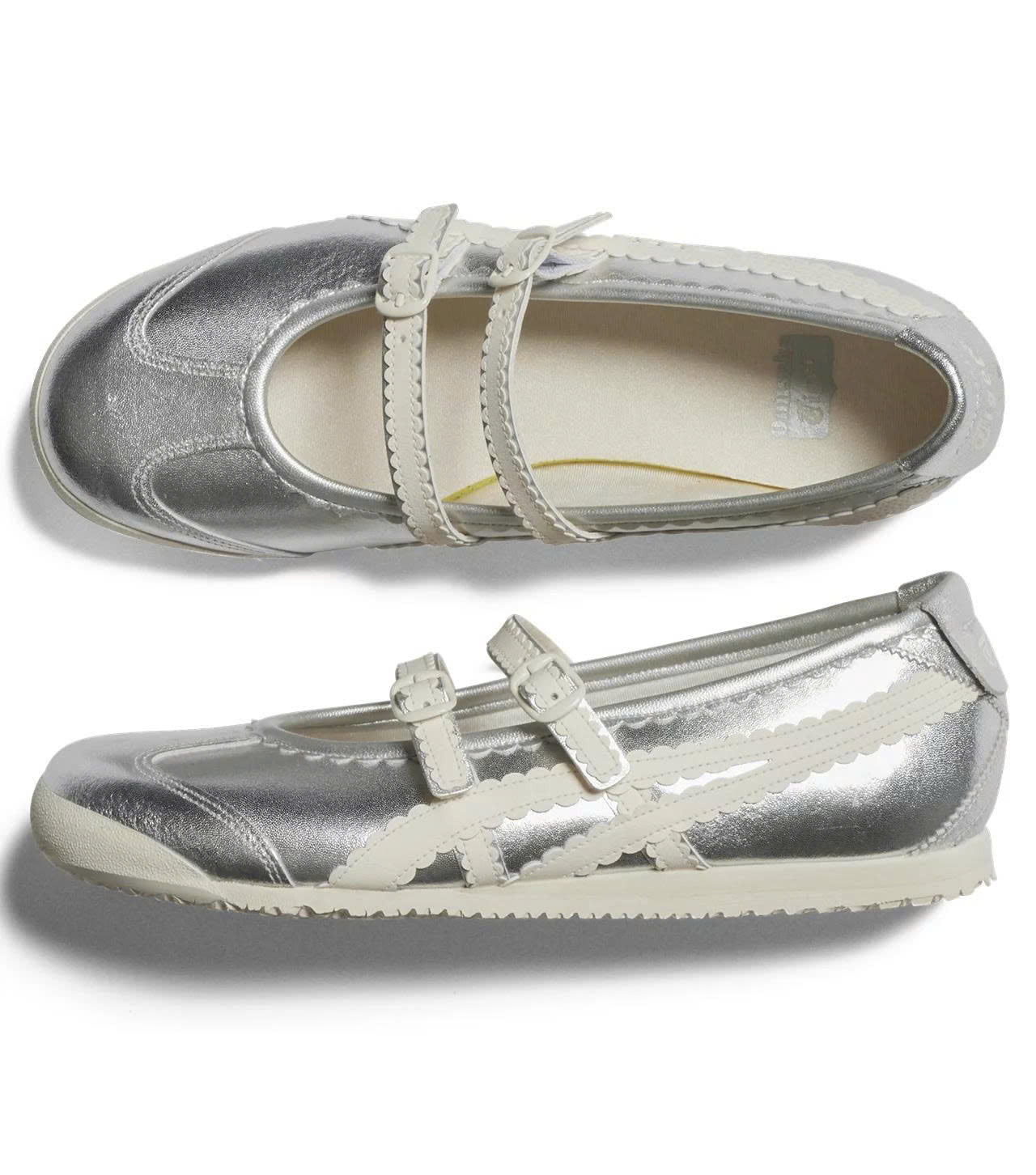 ONITSUKA TIGER THE MEXICO 66 TGRS SILVER CREAM