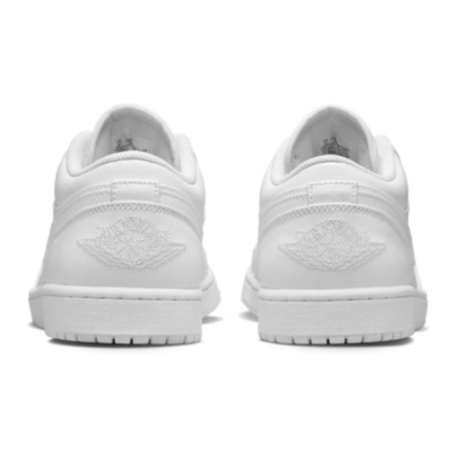 NIKE JORDAN 1 LOW ALL WHITE
