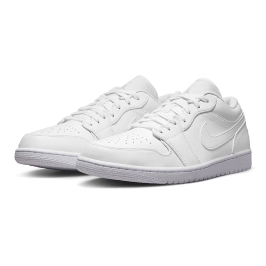 NIKE JORDAN 1 LOW ALL WHITE
