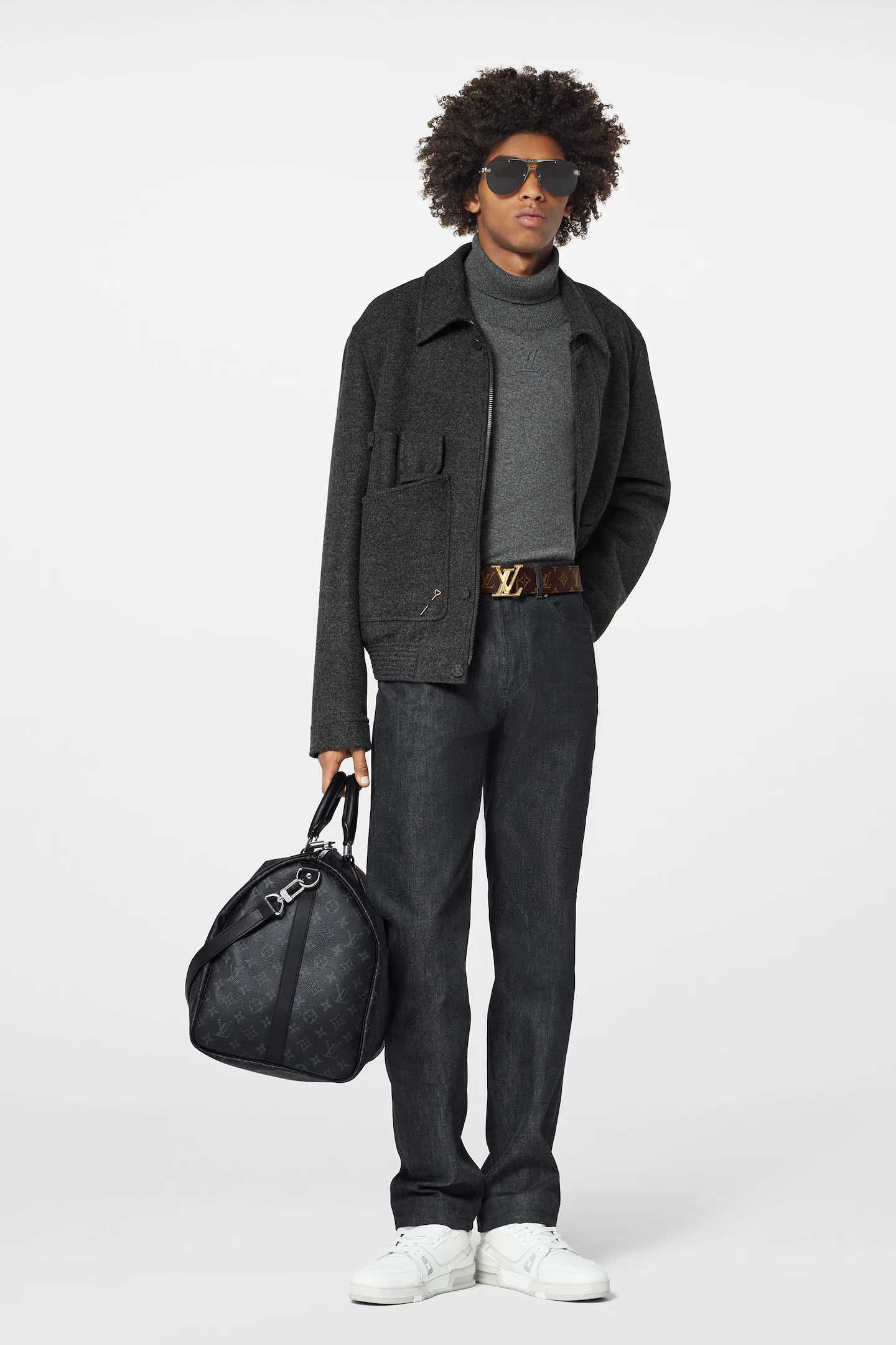 LOUIS VUITTON BELT 02 (4CM)