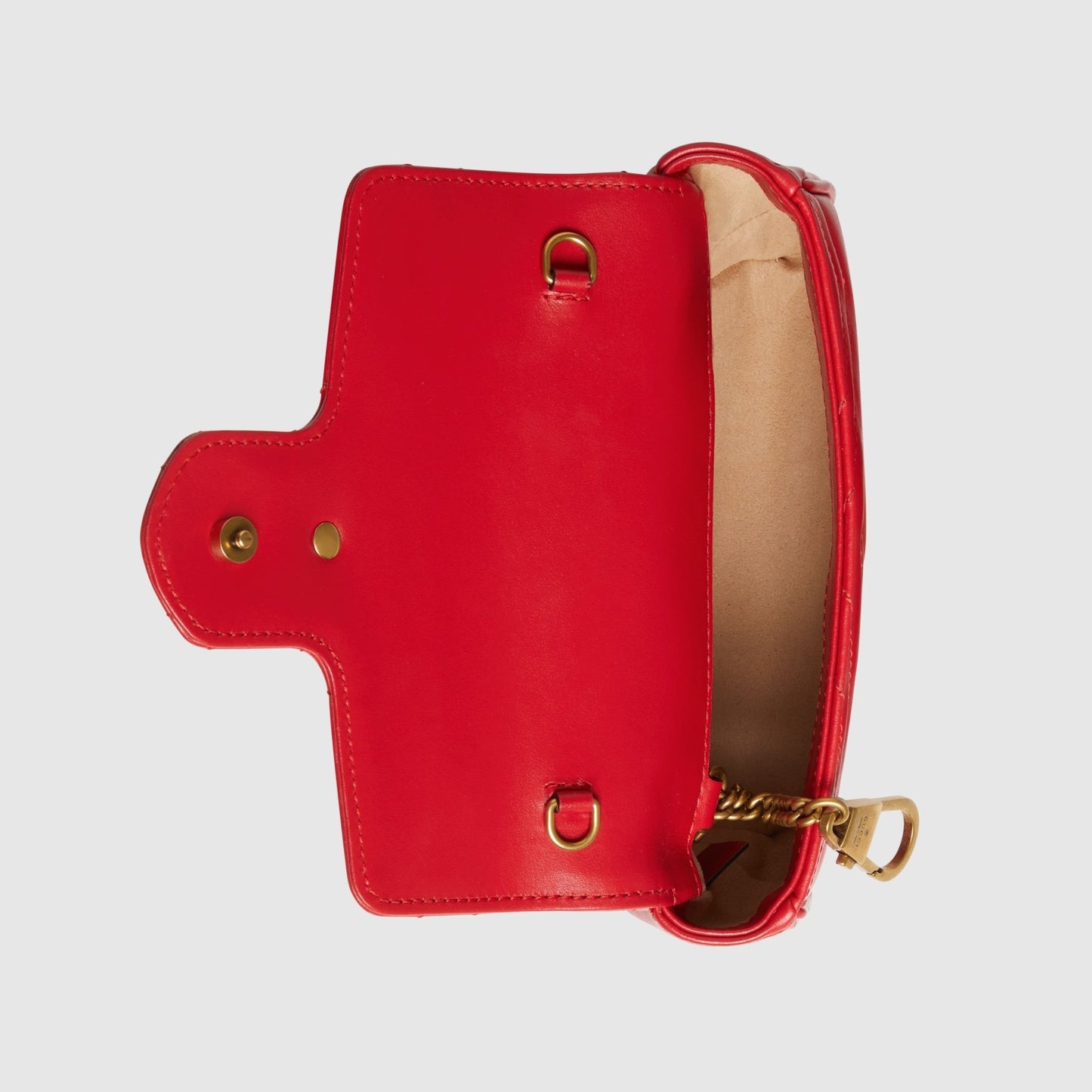 GUCCI BAG GG MARMONT MATELASSÉ SUPER MINI