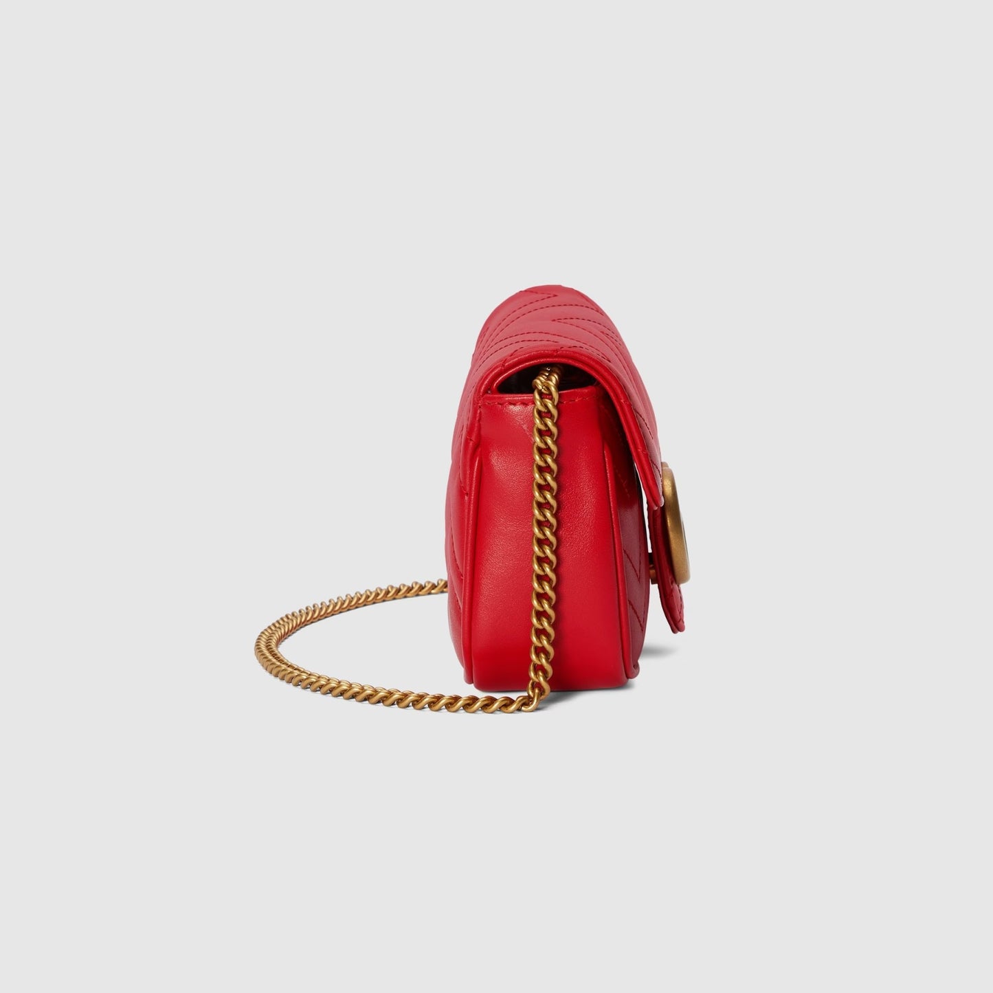 GUCCI BAG GG MARMONT MATELASSÉ SUPER MINI