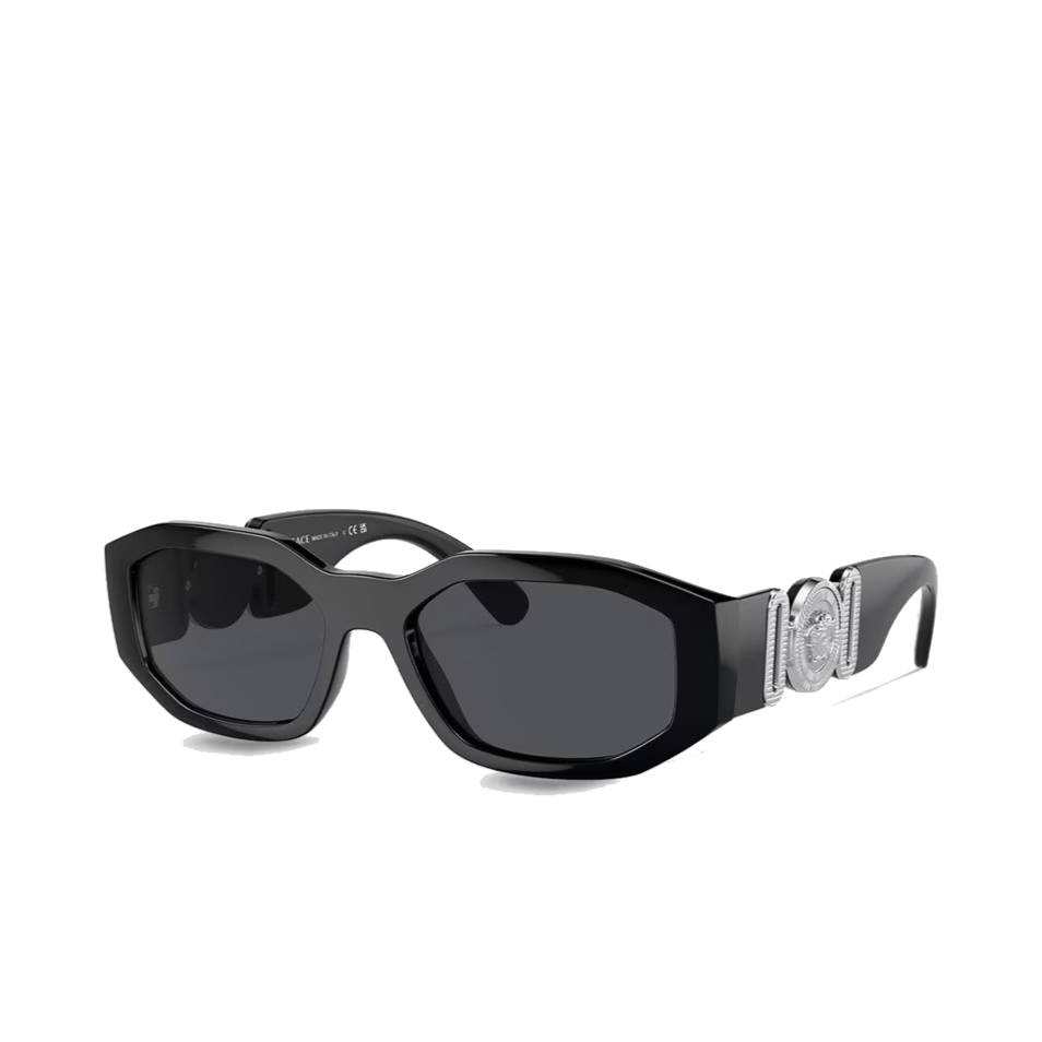 Black versace glasses hotsell