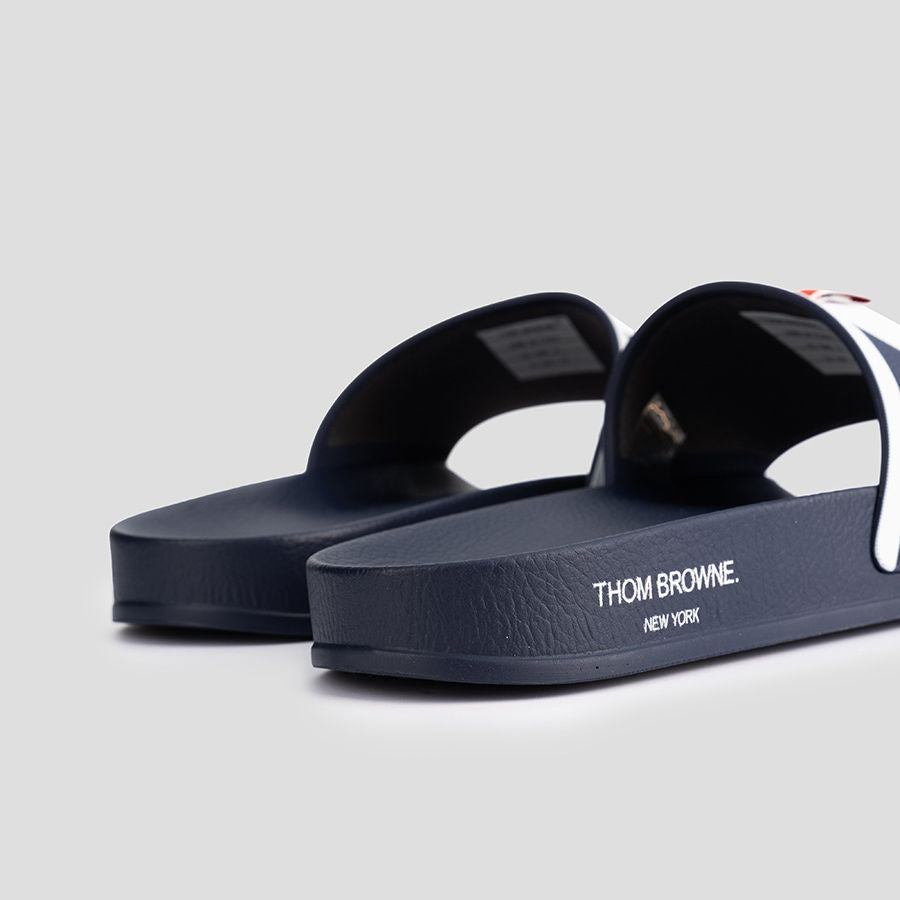 THOM BROWNE SLIDES 03 NAVY