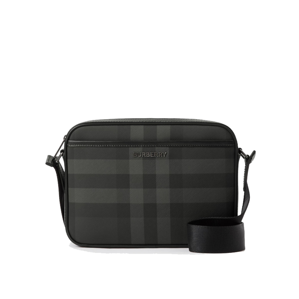 Black burberry handbag online