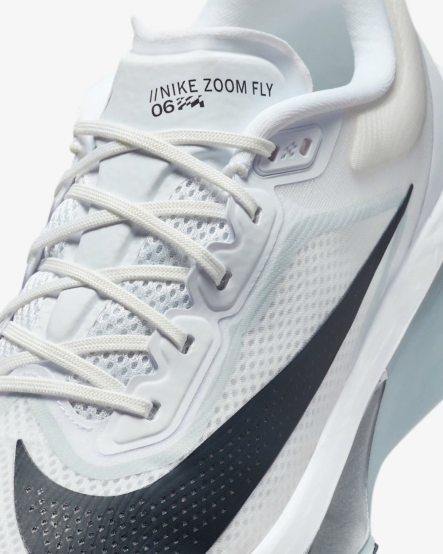 NIKE ZOOM FLY 6 WHITE BLACK