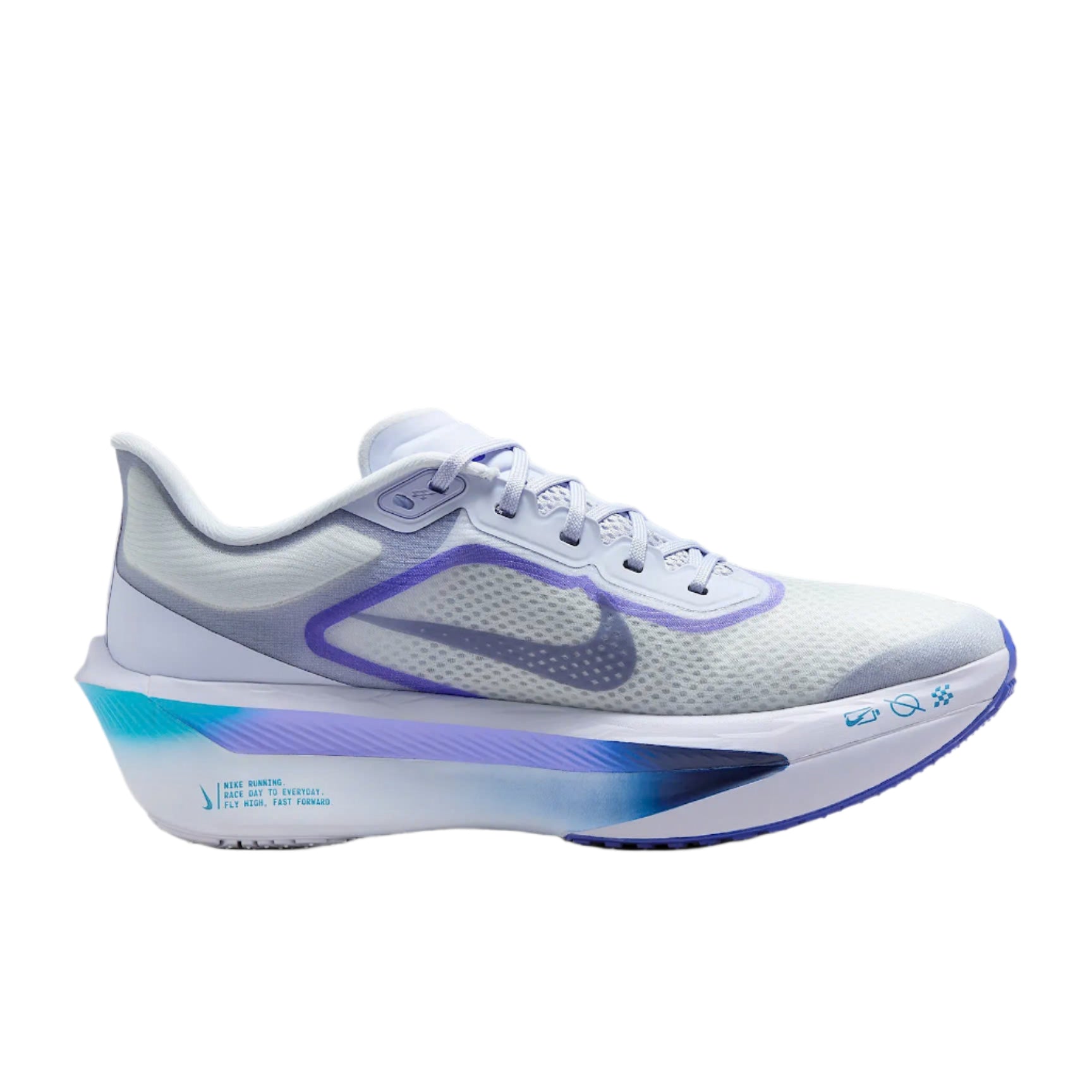 NIKE ZOOM FLY WHITE BLUE - Main Image