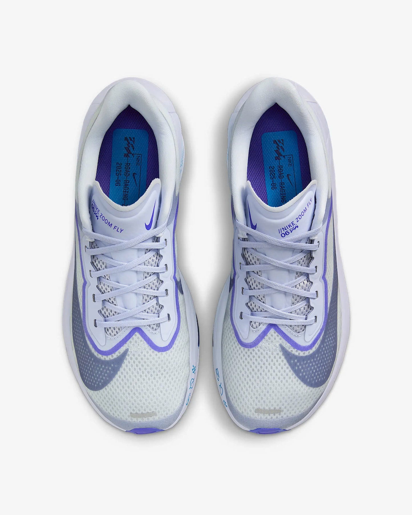 NIKE ZOOM FLY 6 WHITE BLUE