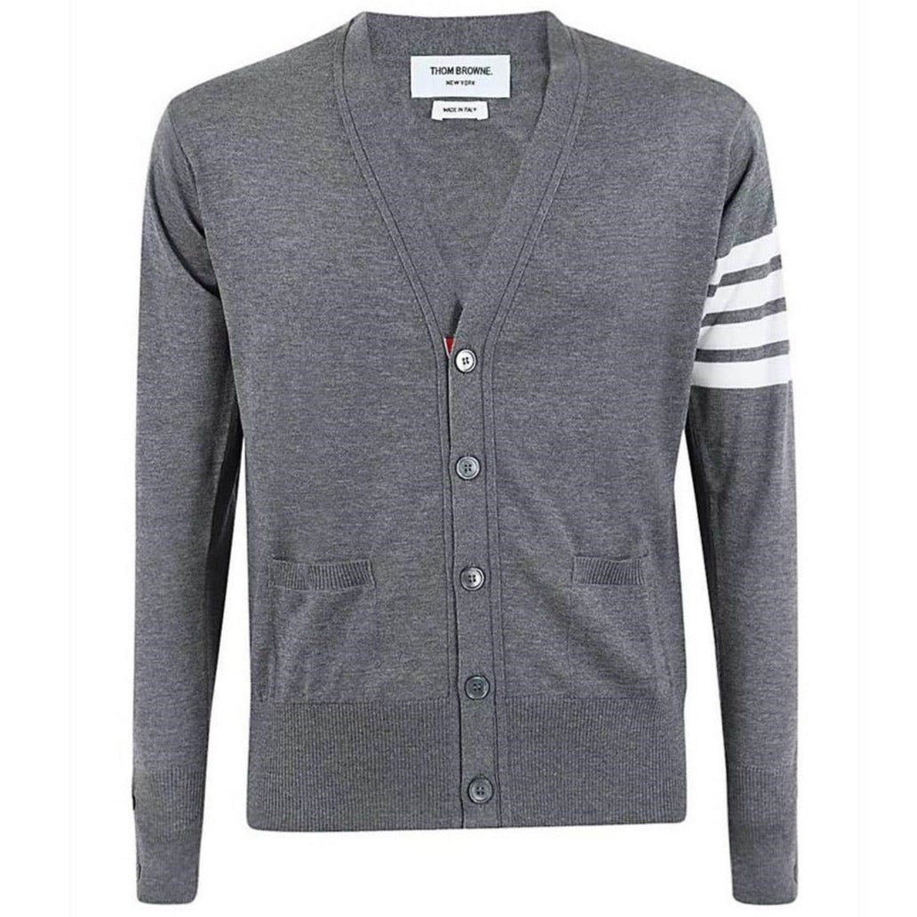 THOM BROWNE CARDIGAN 02 (GREY)