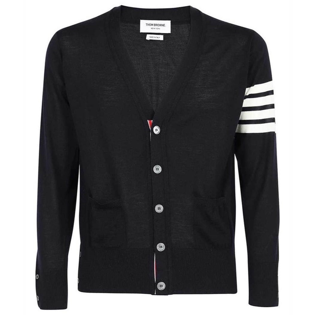 THOM BROWNE CARDIGAN 01 (NAVY)