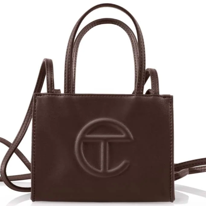 Telfar chocolate bag hot sale