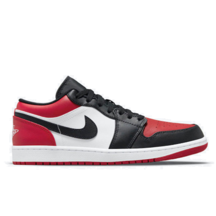 NIKE JORDAN 1 LOW GYM RED BLACK