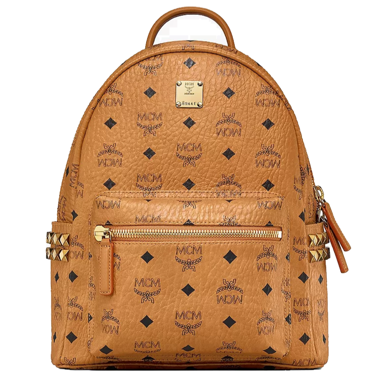 Mcm top backpack size