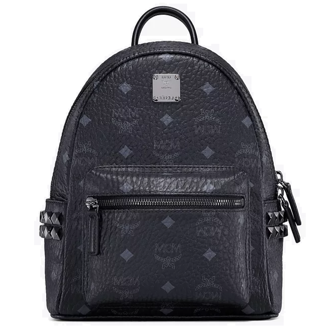 Grey discount mcm backpack