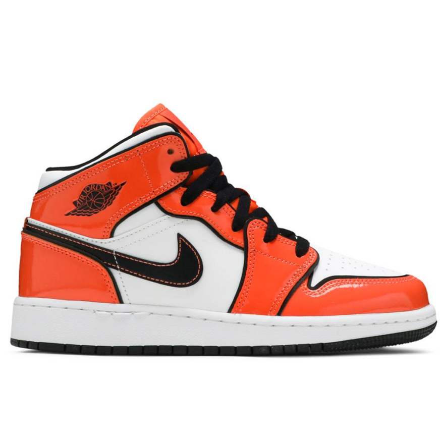 NIKE JORDAN 1 MID SE TURF ORANGE GS ETEFT AUTHENTIC