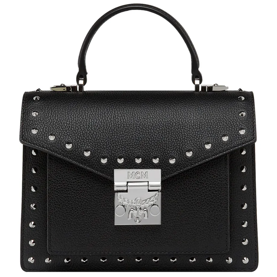 Mcm discount black handbag