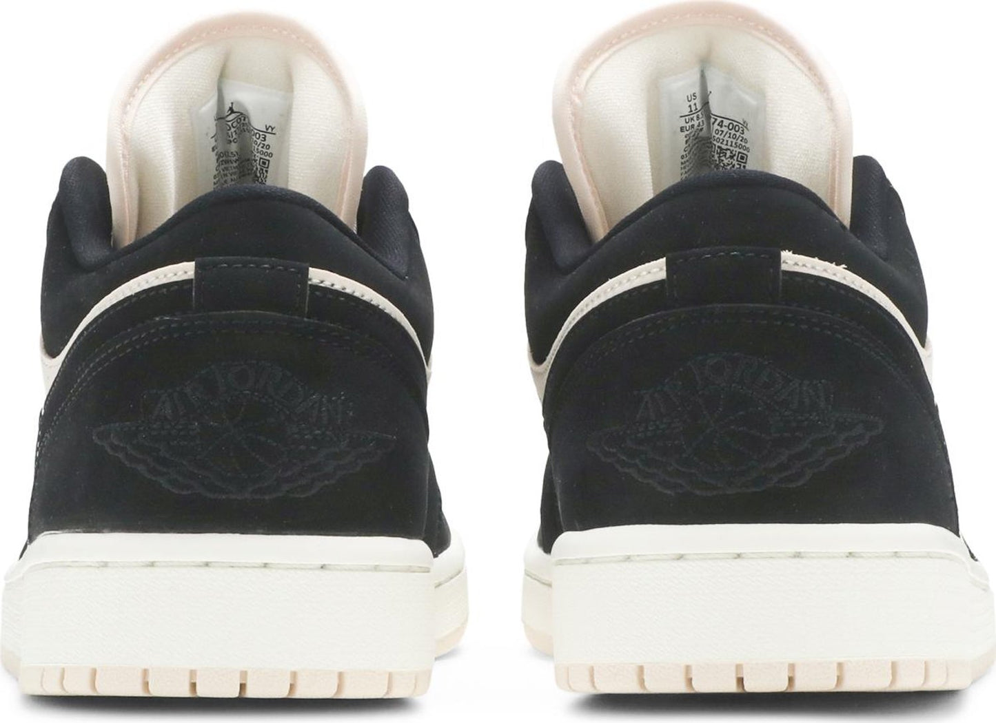 NIKE JORDAN 1 LOW BLACK GUAVA ICE (W)