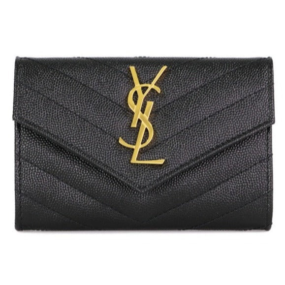 SAINT LAURENT WALLET 02 (GOLD)