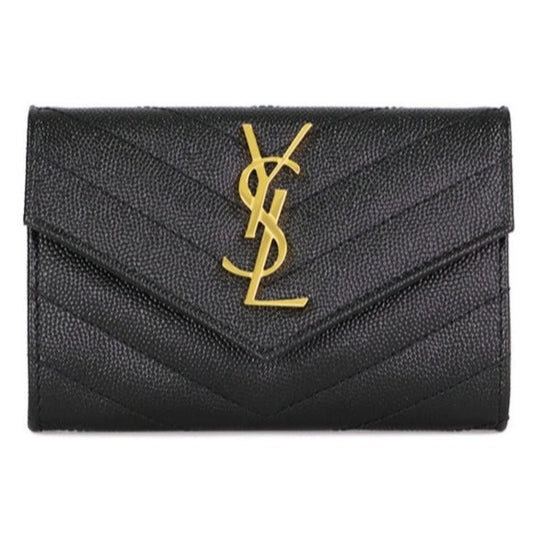 SAINT LAURENT WALLET 02 (GOLD)