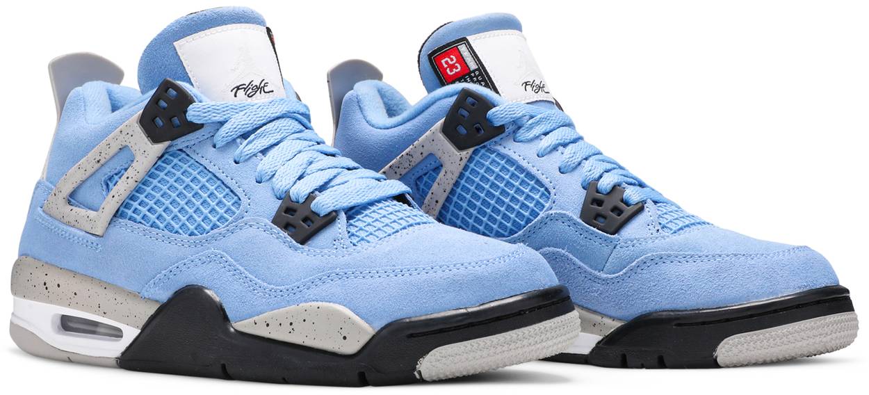 NIKE JORDAN 4 RETRO UNIVERSITY BLUE (408452400)