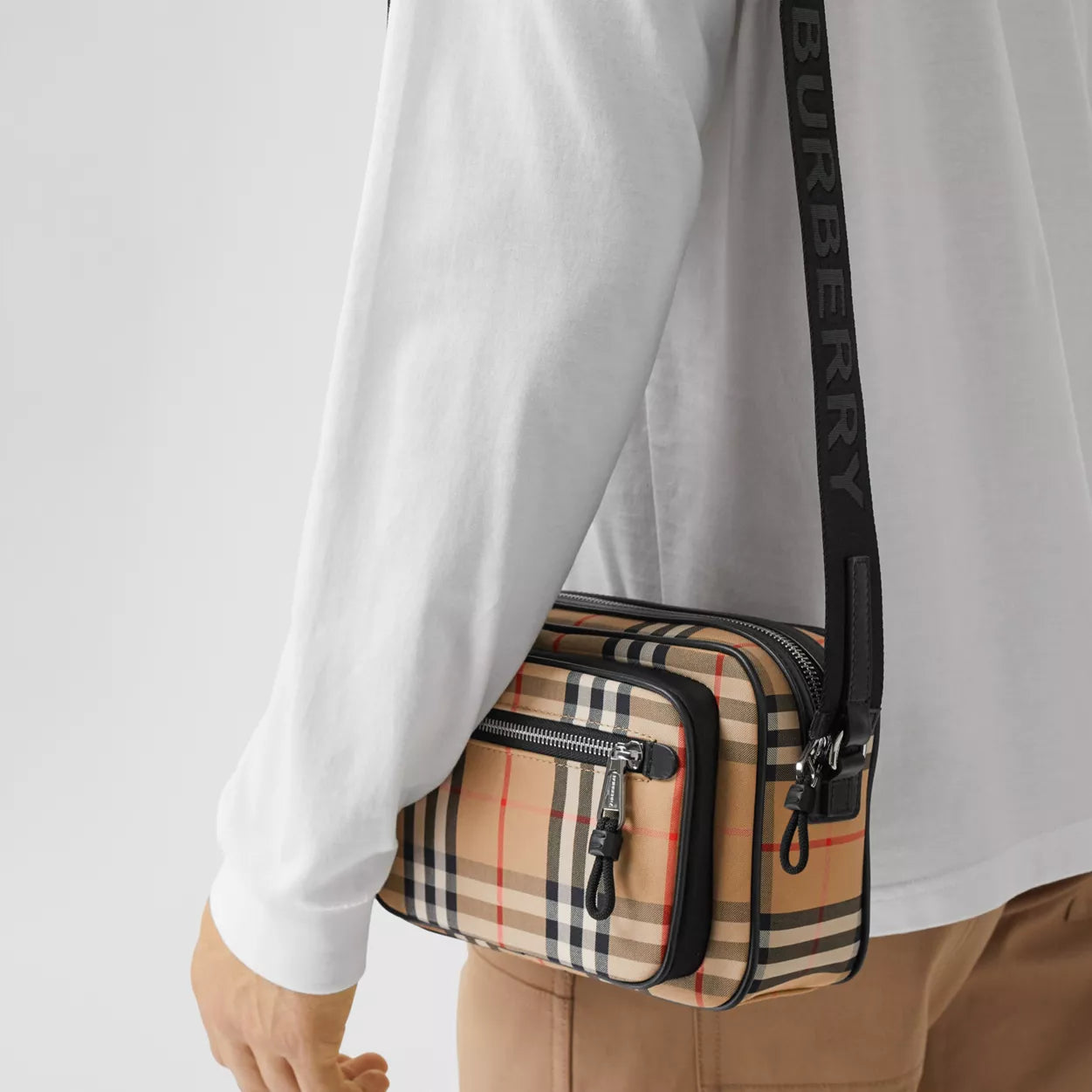 BURBERRY BAG VINTAGE CHECK CROSSBODY