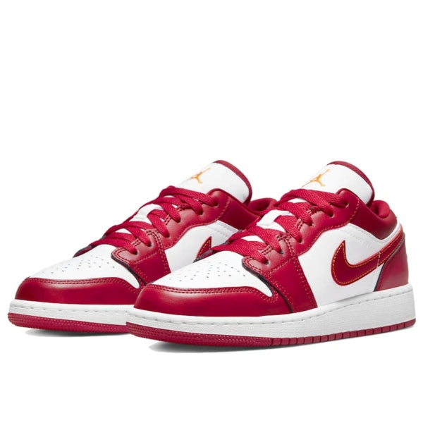 NIKE JORDAN 1 LOW CARDINAL RED