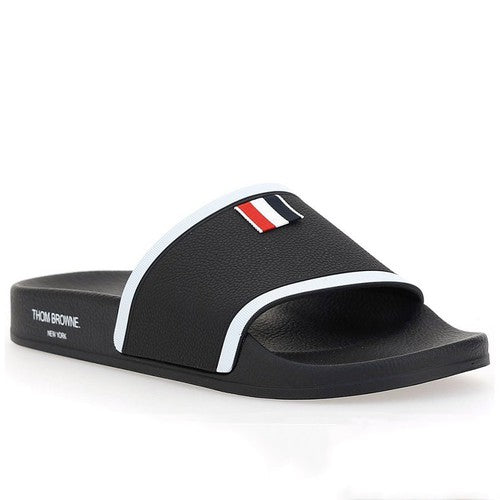THOM BROWNE SLIDES 01 BLACK