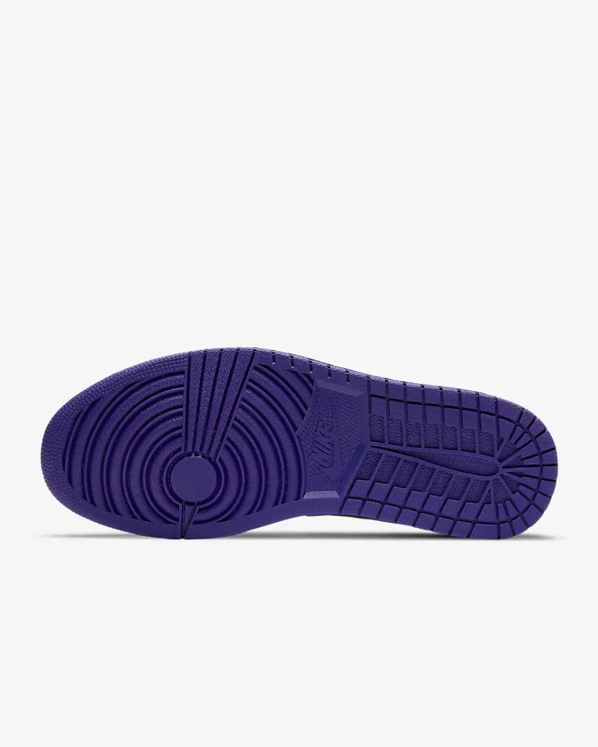 NIKE JORDAN 1 LOW COURT PURPLE WHITE