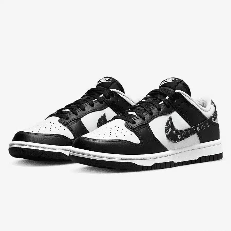NIKE DUNK LOW BLACK PAISLEY