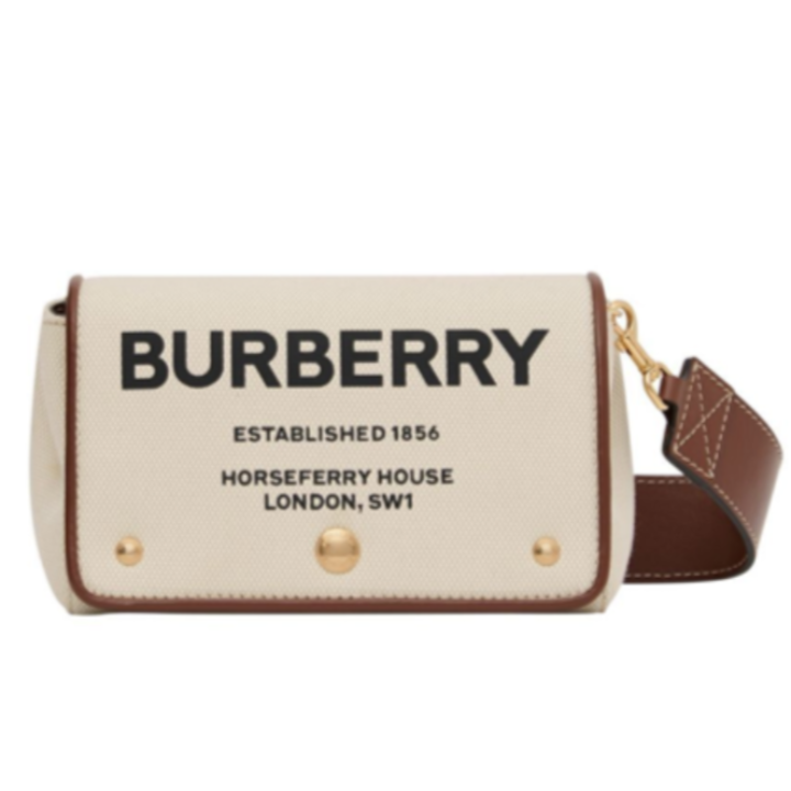 Burberry Canvas Horseferry Small Crossbody Bag (SHF-20968) – LuxeDH