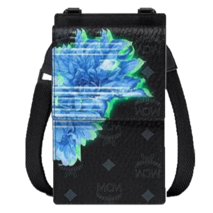 MCM BAG CROSSBODY PHONE CASE IN TECH FLOWER VISETOS