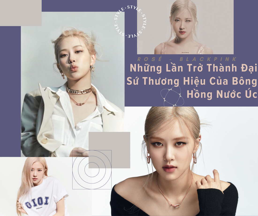 Những Lần Trở Thành Đại Sứ Thương Hiệu Của Bông Hồng Nước Úc - Rosé (BLACKPINK)