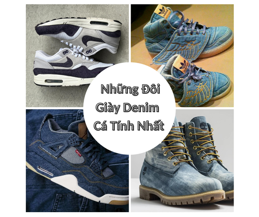 Những Đôi Giày Denim Cá Tính Nhất