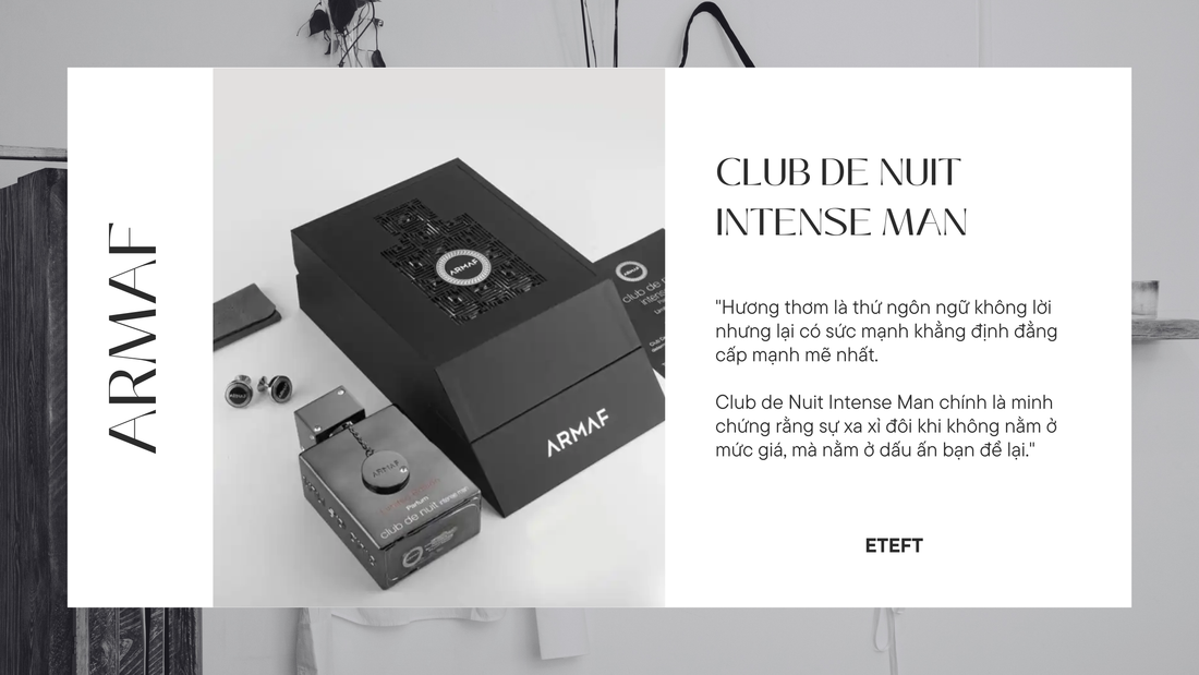 Club de Nuit Intense Man: "Bản dupe" Hoàn Hảo Nhất Của Creed Aventus.