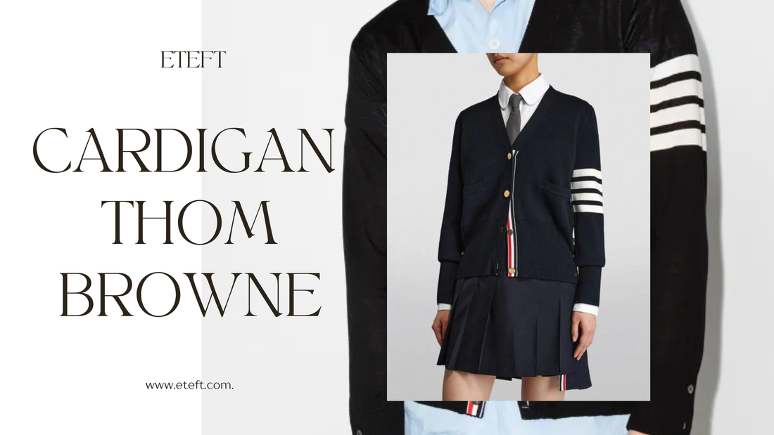 Cardigan Thom Browne: Đẳng Cấp Sọc Kẻ Biểu Tượng Từ New York
