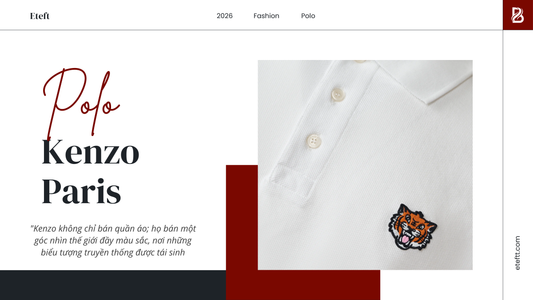 Áo Polo Kenzo – Sự Giao Thoa Giữa Nghệ Thuật Nhật Bản Và Thời Trang Pháp