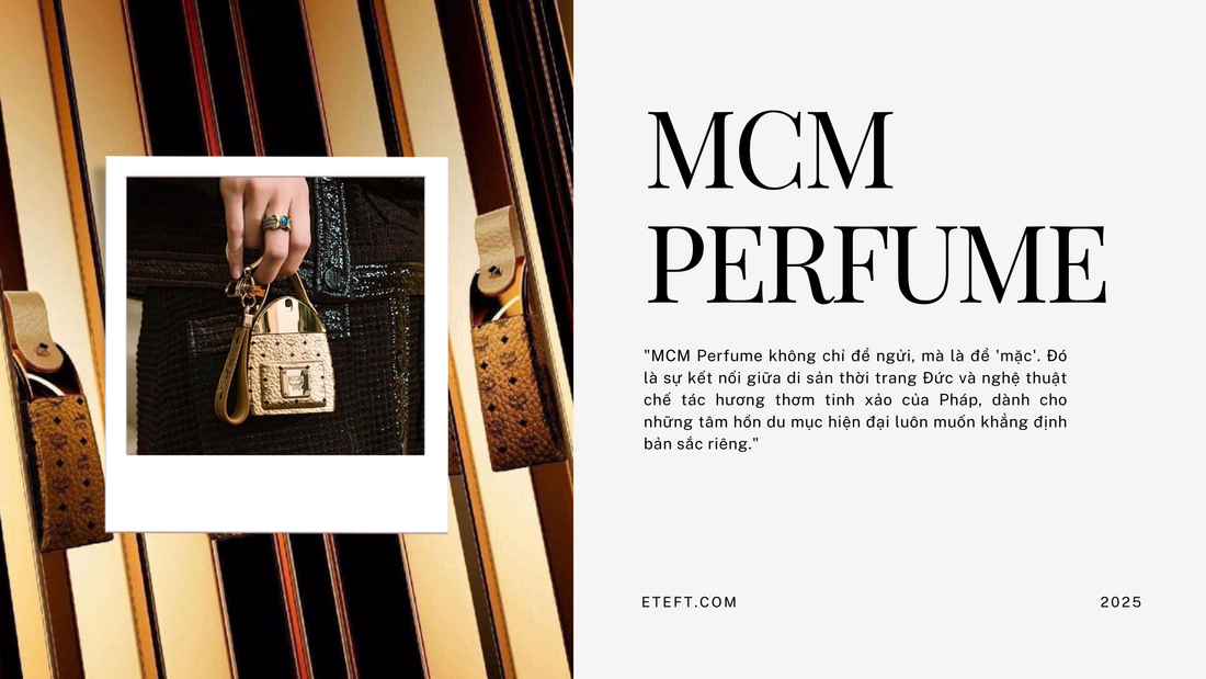 MCM Perfume: Thiết Kế Balo Biểu Tượng Và Hương Thơm Lôi Cuốn Không Thể Chối Từ.